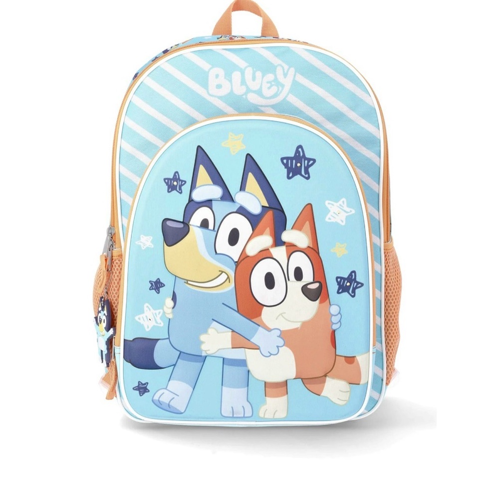 Bluey Kids Backpack with Cartoon Design